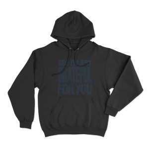 God Im Just Grateful Unisex Hoodie Black